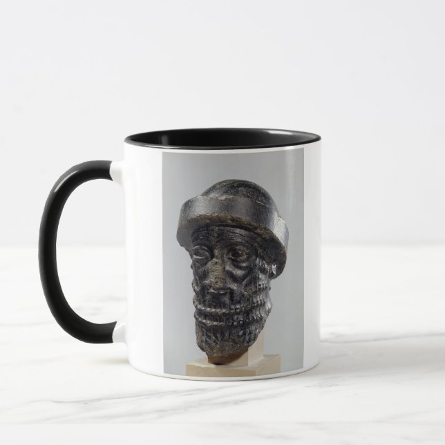 Mug Chef d'un roi, probablement Hammurabi, roi de (Gauche)
