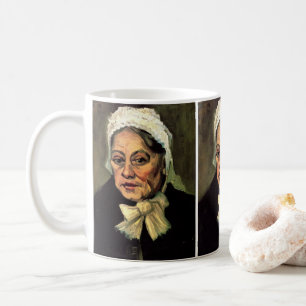 Mug Chef d'une vieille femme Casquette blanche par Vin