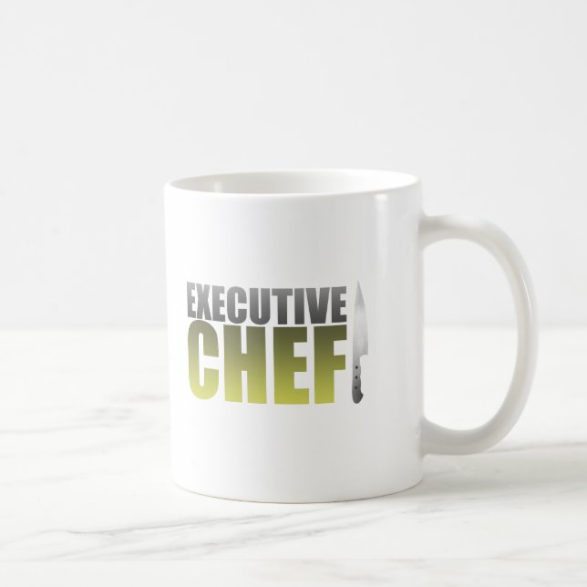 Mug Chef exécutif jaune (Droite)