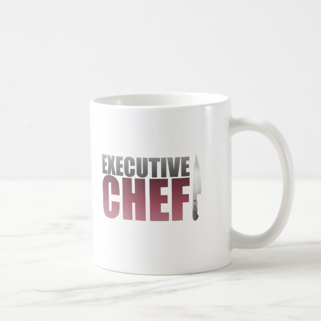Mug Chef exécutif rouge (Droite)