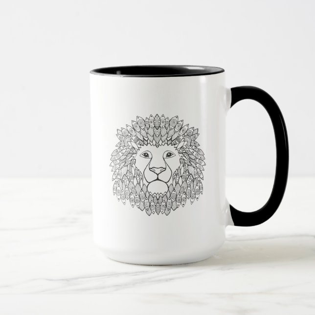 Mug Chef inspiré 3 de lion (Droite)