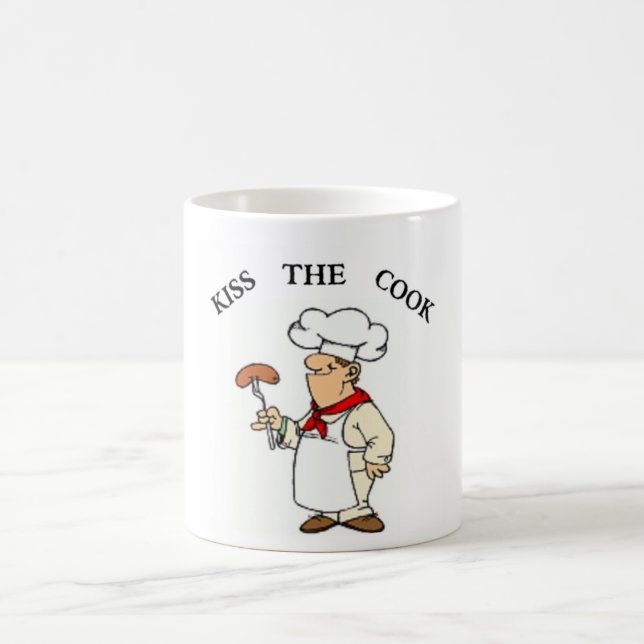 MUG CHEF "KISS THE COOK" (Centre)