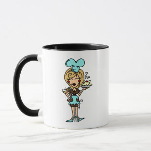 Mug Chef pâtisserie féminine - T-shirts blonds et cade
