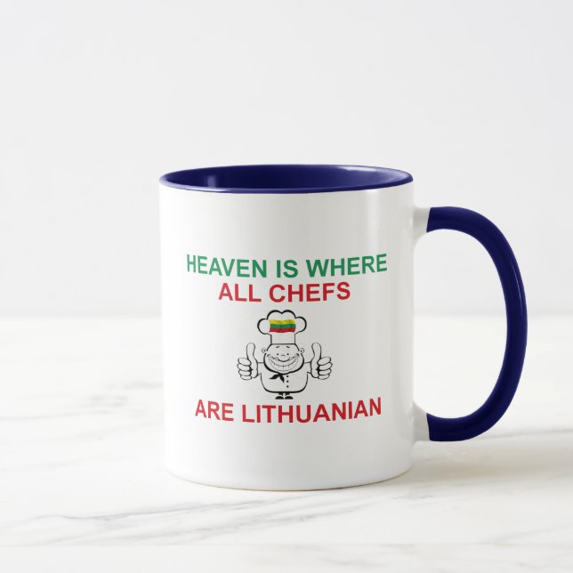 Mug Chefs lithuaniens (Droite)