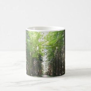 Mug Chemin à travers la forêt