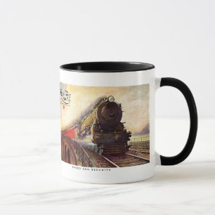 Mug Chemin de fer Broadway de la Pennsylvanie limité