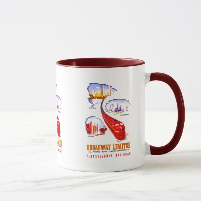Mug Chemin de fer Broadway Streamliner limité de la (Droite)