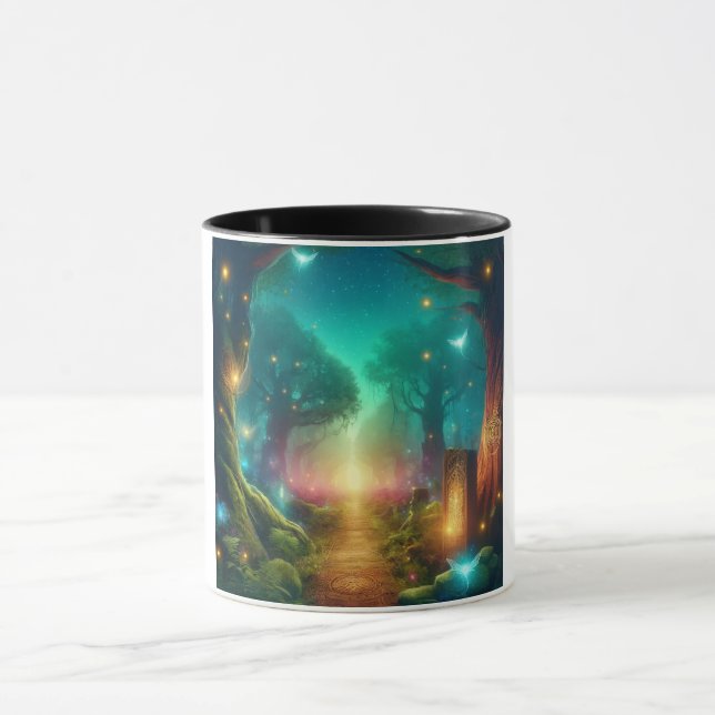 Mug Chemin de la Forêt Magique vers l'aventure (Centre)