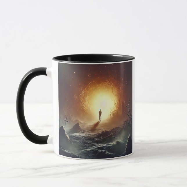 Mug Chemin de la pâte à café persévérante (Gauche)