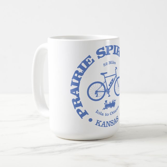 Mug Chemin de l'Esprit des Prairies (cyclisme) (Devant gauche)