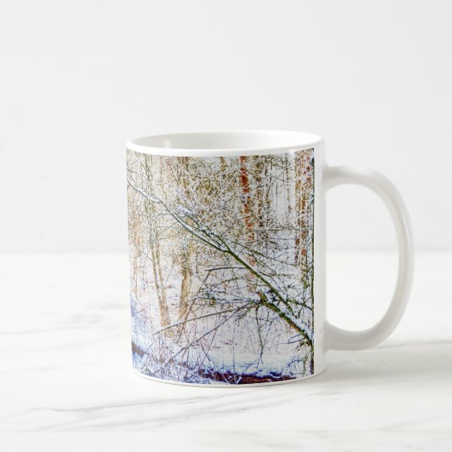 Mug Chemin de région boisée de Milou (Droite)