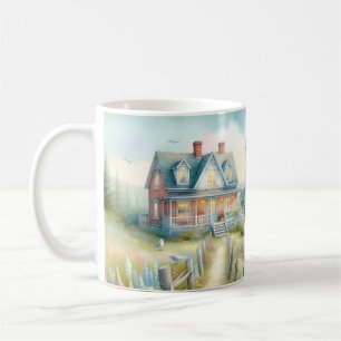 Mug Chemin vers le Cottage Littoral au Phare