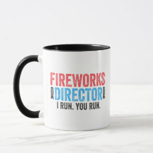 Mug Chemineau de Feu d'Artifice T-Shirt 4 juillet T-Sh