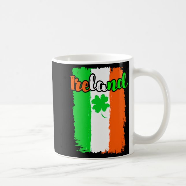 Mug Chemise 1 jour de la Saint-Patrick trèfle Irlande  (Droite)