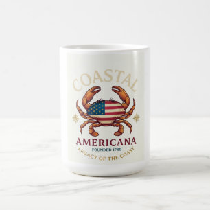 Mug Chemise à manches longues Coastal Americana Crab