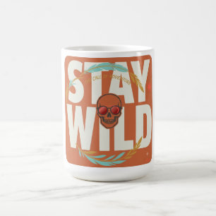 Mug Chemise à manches longues Stay Wild Skull