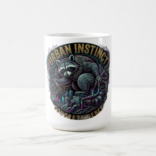 Mug Chemise à manches longues Urban Instinct Raton lav (Centre)