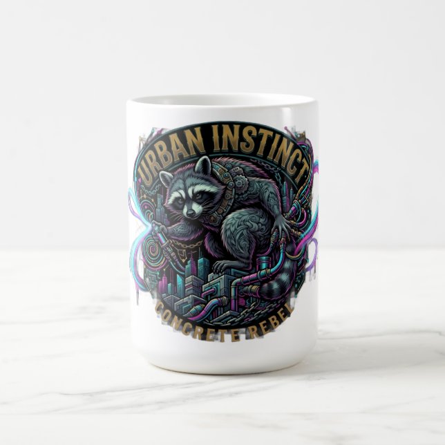 Mug Chemise à manches longues Urban Instinct Raton lav (Centre)