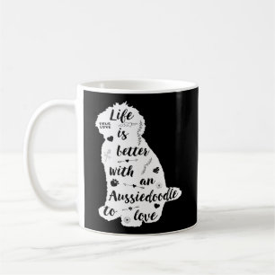 Mug Chemise Aussiedoodle Conception Pour Aussiedoodle 
