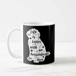 Mug Chemise Aussiedoodle Conception Pour Aussiedoodle 