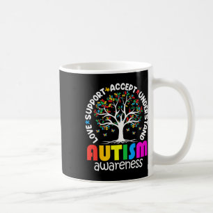 Mug Chemise Autisme Amour Accepter Soutenir Autistique