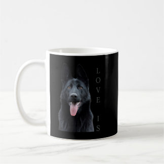 Mug Chemise berger allemande noire Shepard TShirt Chie