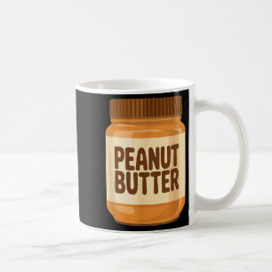 Mug Chemise Beurre de Cacahuète Adulte Hommes Femmes E