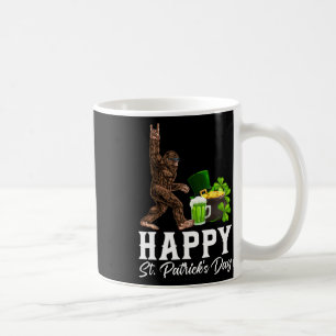 Mug Chemise Bigfoot Joyeuse Saint-Patrick Drôle Vert S