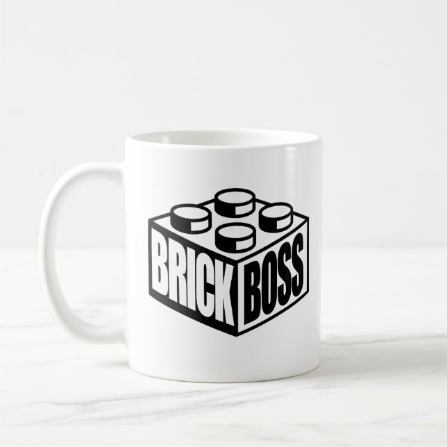 Mug Chemise Boss en brique (Gauche)
