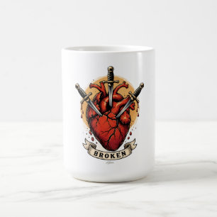 Mug Chemise Broken Heart Daggers