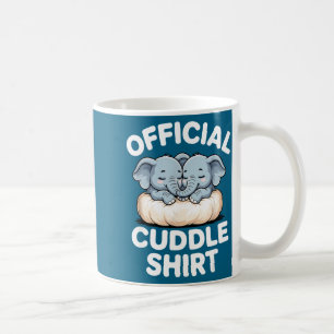 Mug Chemise Câlin Éléphant de Bébé Mignon Câlinerie