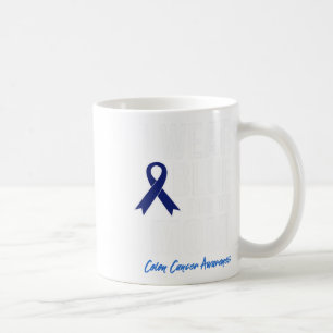 Mug Chemise Cancer Colon Je Porte Du Bleu Pour Ma Mama