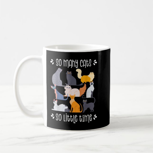 Mug Chemise Chat, Chemise Propriétaire Chat, Cadeau Am (Gauche)