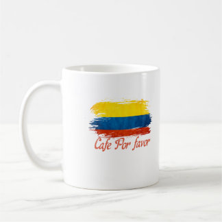 Mug Chemise colombienne, Café, Café pour la faveur,