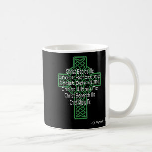 Mug Chemise Croix Celtique Prière de Saint Patrick Chr