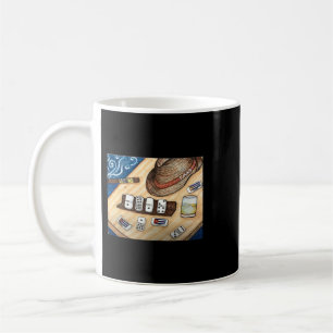 Mug Chemise cubaine Cuba Dominos Jeu Havana Cubain Cig