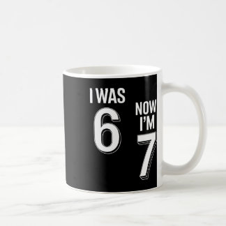 Mug Chemise d'anniversaire 7 ans - J'avais 6 ans maint