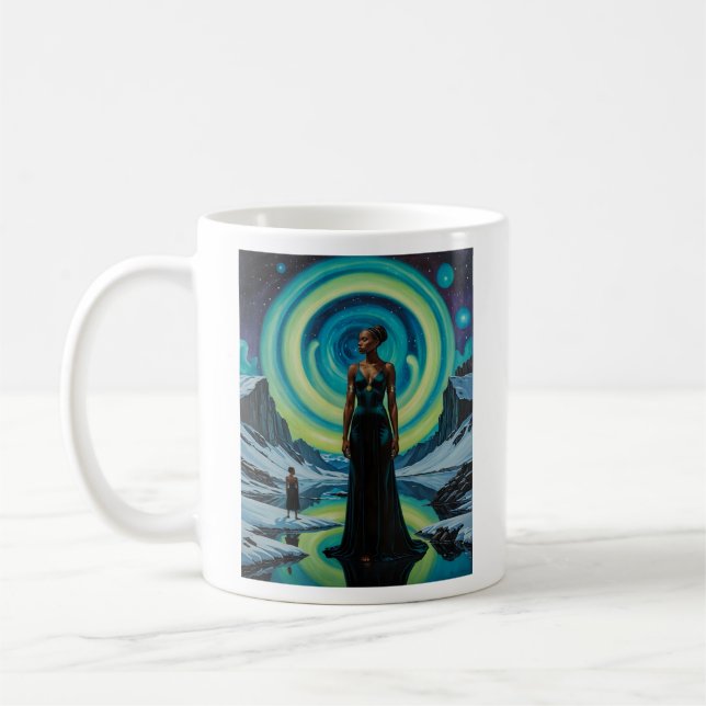 Mug Chemise d'art Celestial Ice Queen Portal (Gauche)
