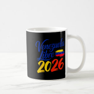 Mug Chemise d'art Venezuela Libre Patriotique Drapeau
