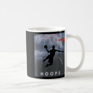 Mug Chemise de basket-ball contre la tempête de Dunk é