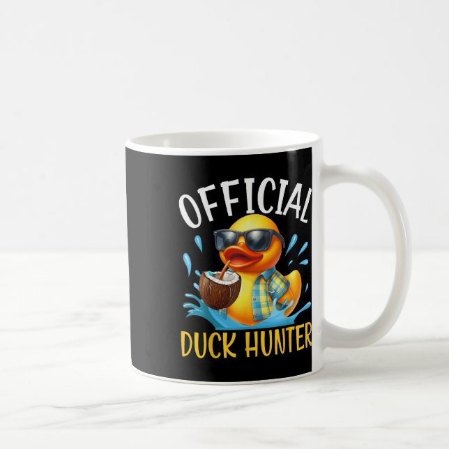 Mug Chemise de bateau de croisière canard drôle chasse (Droite)