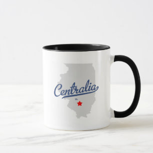 Mug Chemise de Centralia l'Illinois IL