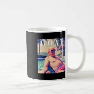Mug Chemise de chèvre Trump drôle été 2024 Dona républ