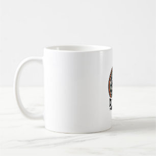 Mug Chemise de chien de café rétro Chill Pug Graphique