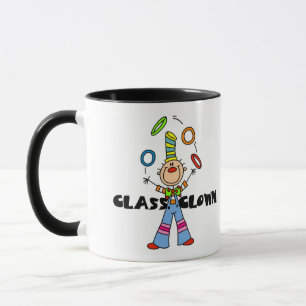 Mug Chemise de clown de la classe et cadeaux