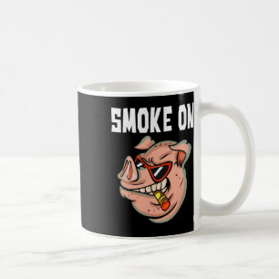 Mug Chemise De Cochon Drôle Pour Homme Fumer Viande Po