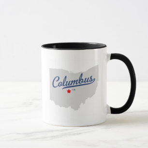 Mug Chemise de Columbus Ohio OH