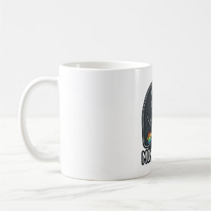 Mug Chemise de conception de gravure vintage arc-en-ci