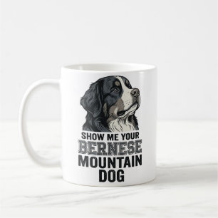 Mug Chemise de conception de gravure vintage de chien 