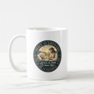 Mug Chemise de confort Jésus Hospice en fin de vie Chr